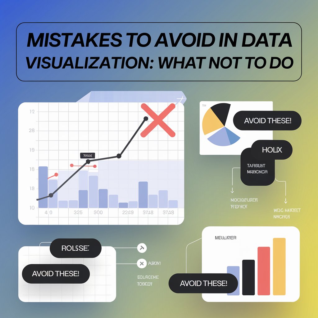 "Mistakes to Avoid in Data Visualization: What Not to Do"